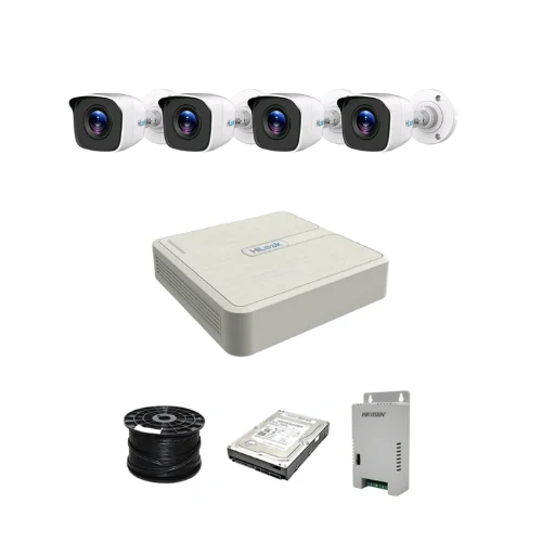 HI LOOK 4 CHANNEL DVR CAMERA KIT