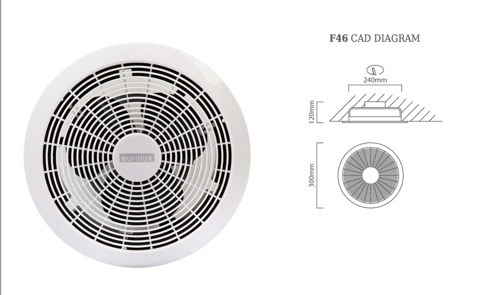 EUROLUX 200MM EXTRACTOR FAN